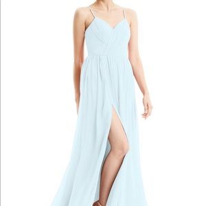 Azizie Bridesmaid Dress, Cora. Color Mist. Size 2